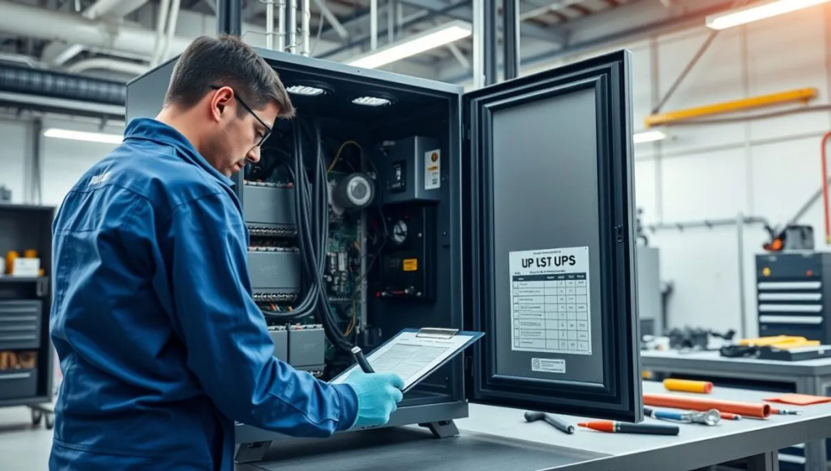 Mantenimiento correctivo de UPS y equipos